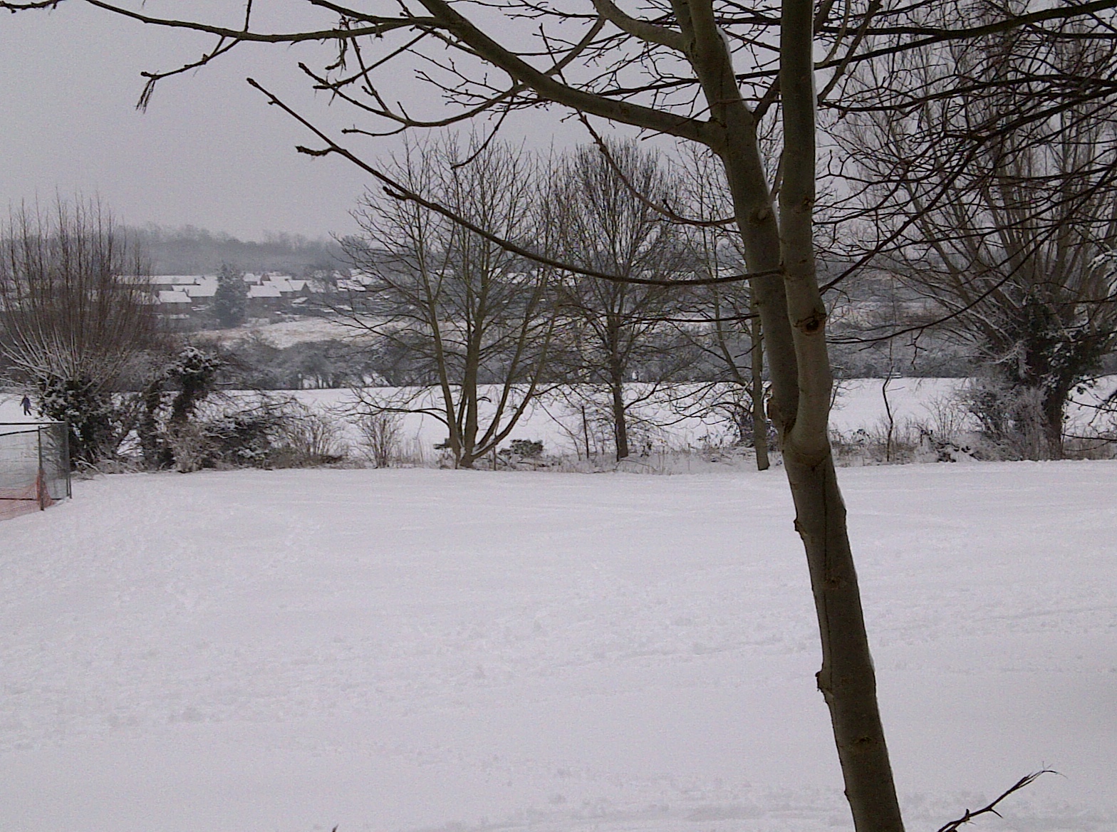 Overlooking Merks Hall and Stebbing, from The Causeway, Great Dunmow, February 2012