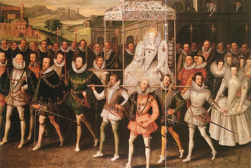 Elizabeth I Procession Portrait – Robert Peak the Elder 1551-1619