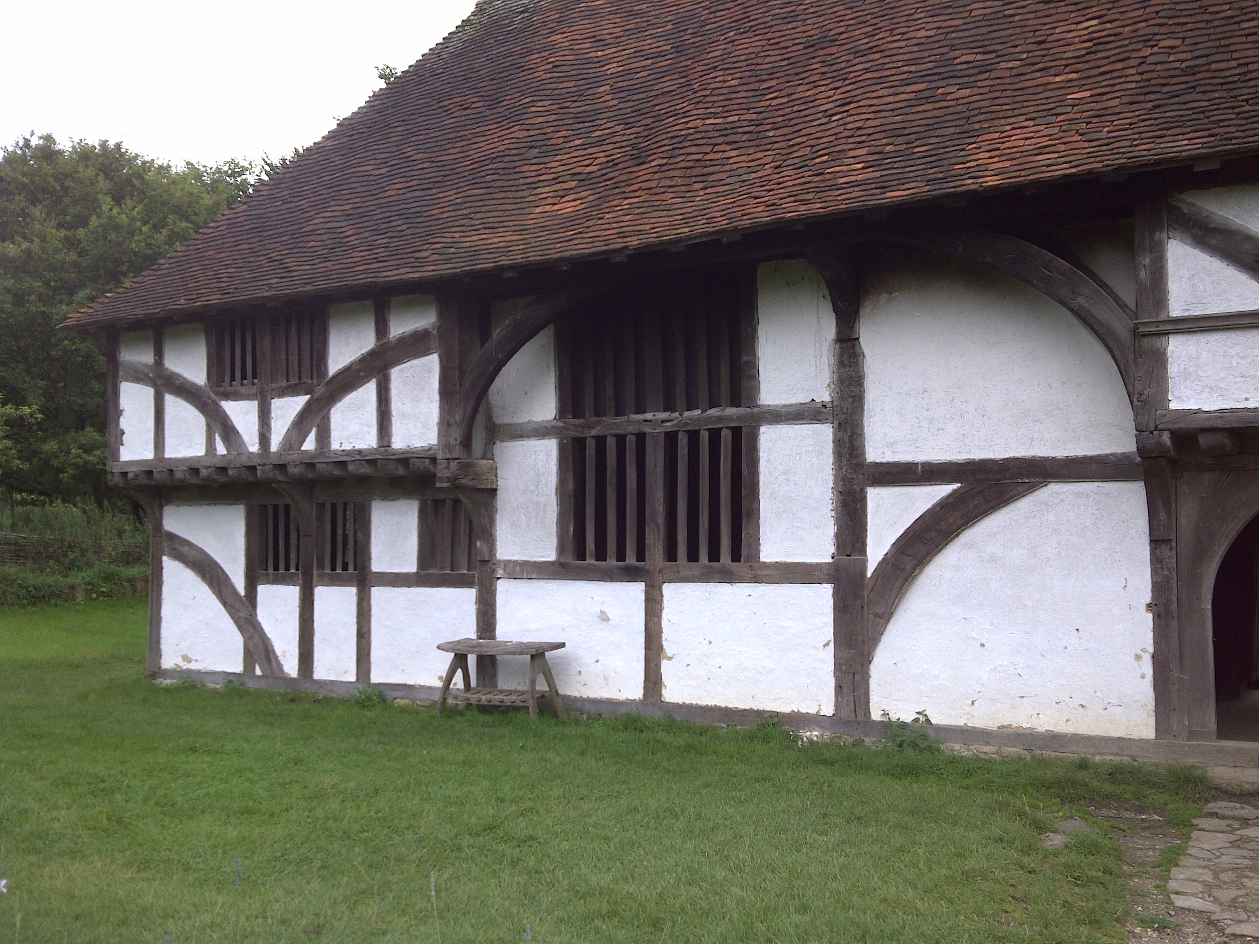 Wealden House from Chiddingstone, Kent