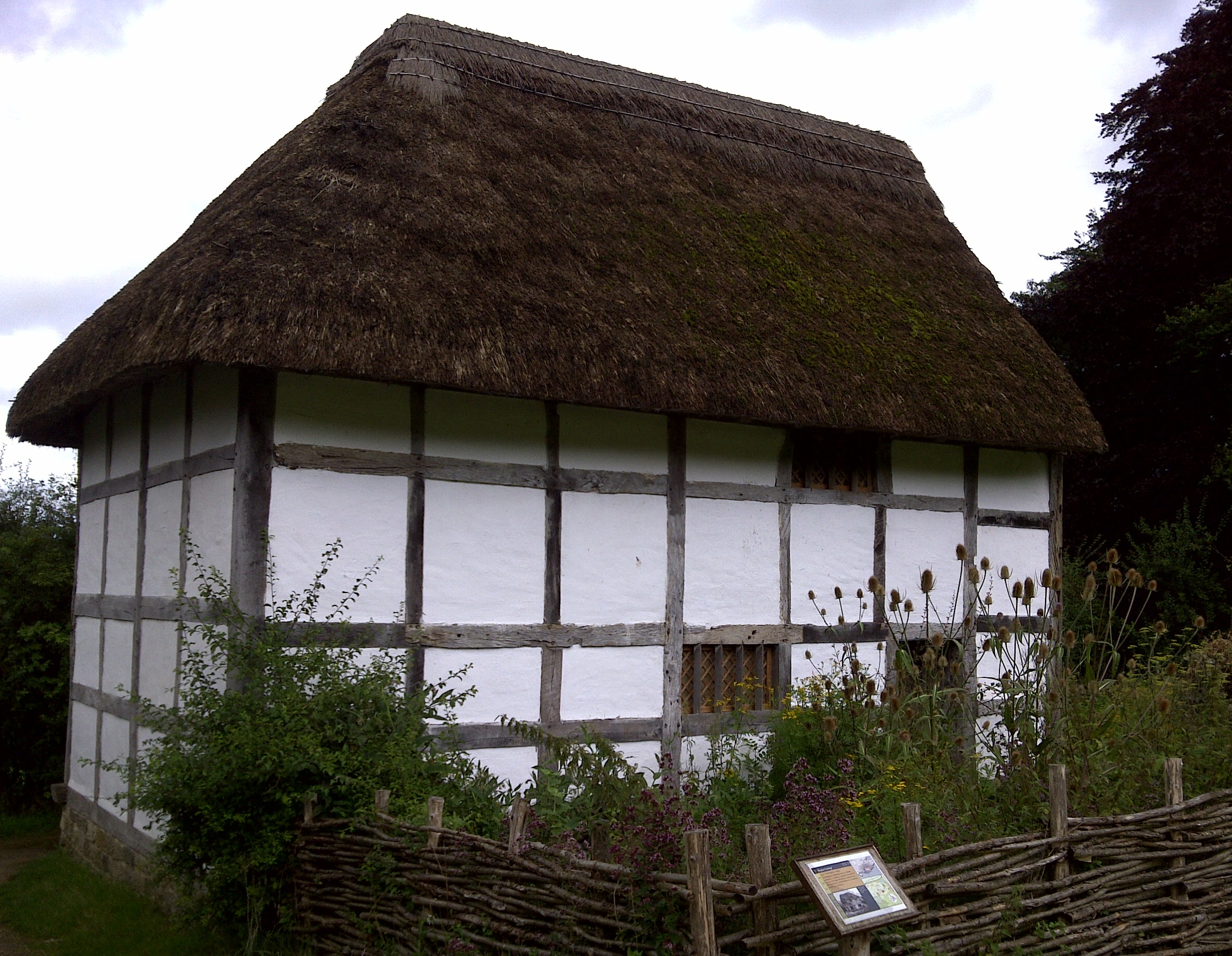 Medieval open hall at Weald and Downland Museum