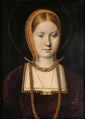 The young widow, Catherine of Aragon