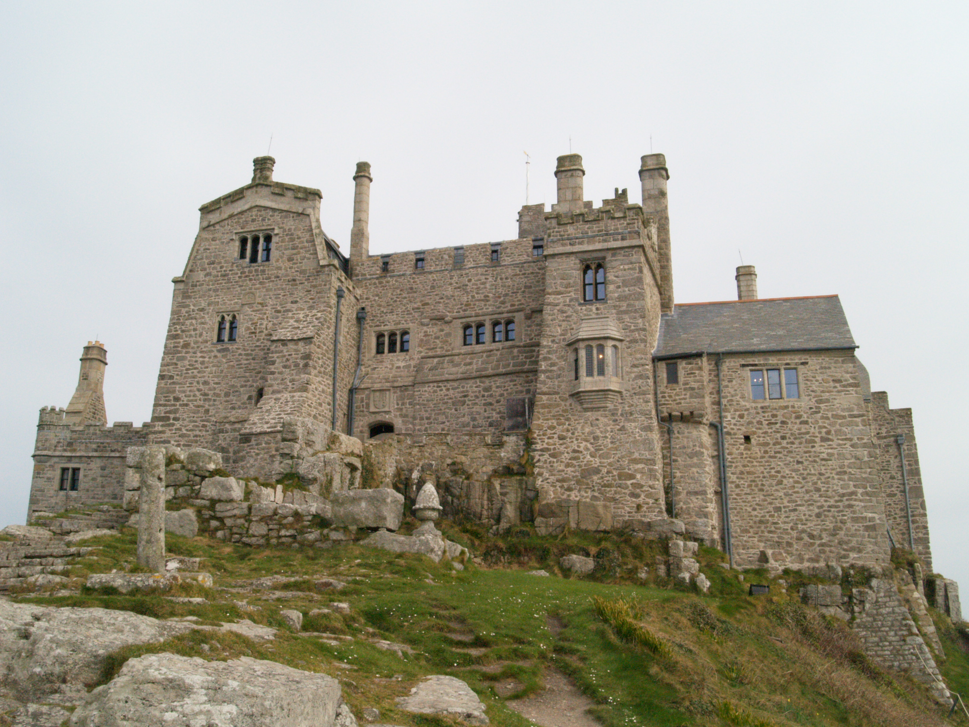 St Michael's Mount on St Piran's Day