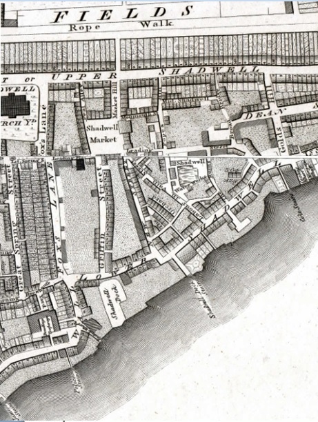 Horwood Map of London 1792-99