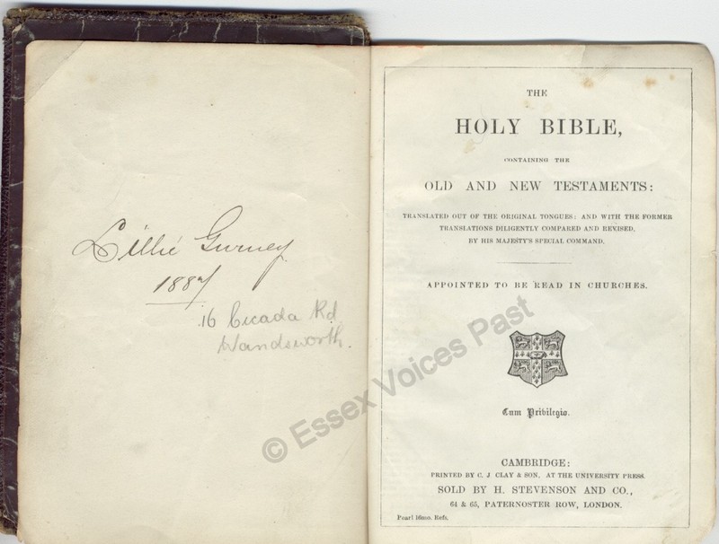 Lilly Gurney's bible