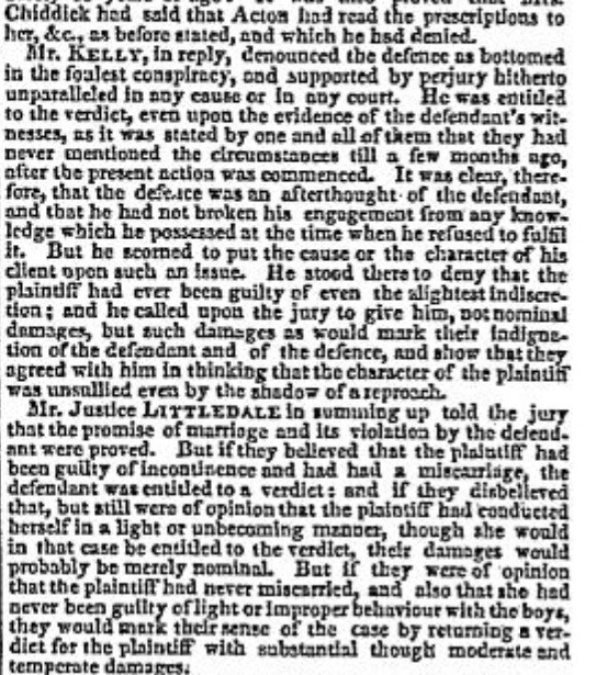 Emma Redit - Breach of Marriage Contract 1833
