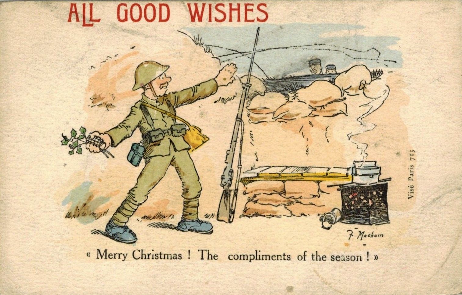 Christmas Advent Calendar from the Front: 12 December | Essex Voices Past